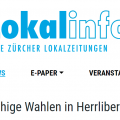 Artikel in Zürichseezeitung: Kampfwahl in Herrliberg