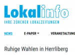 Lokalinfo: Wahl in Herrliberg